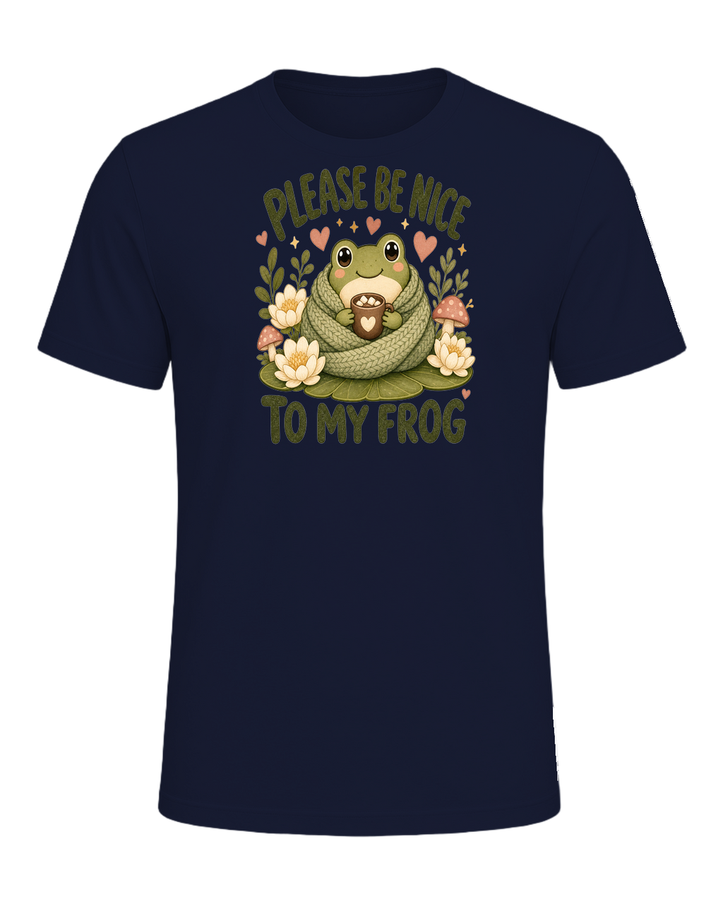 PLEASE BE NICE TO MY FROG — Navy