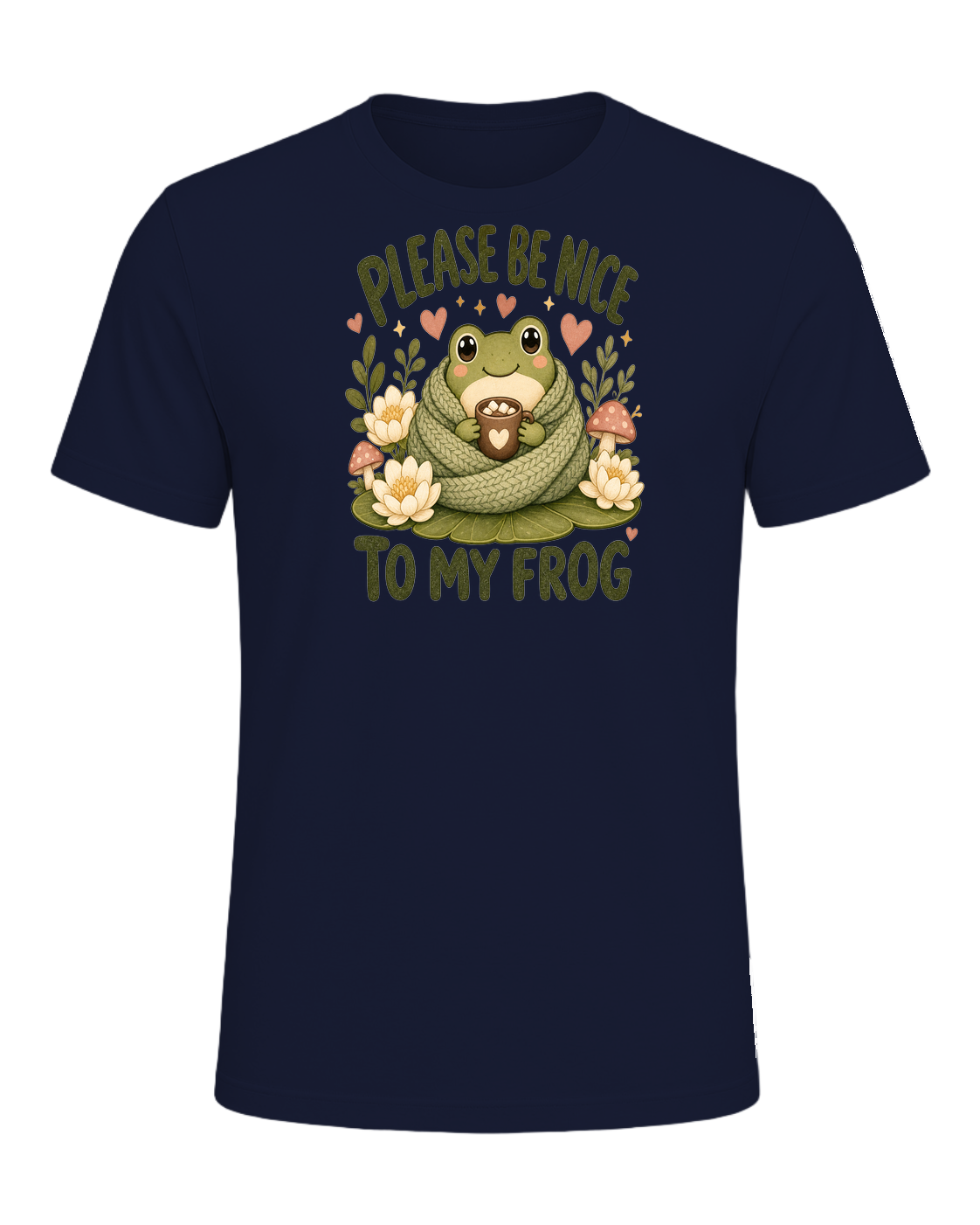 PLEASE BE NICE TO MY FROG — Navy