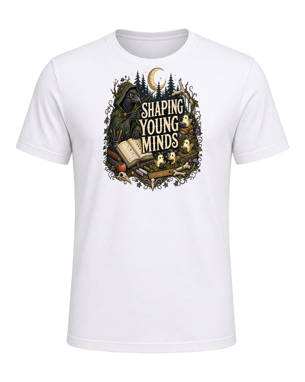 SHAPING YOUNG MINDS — White