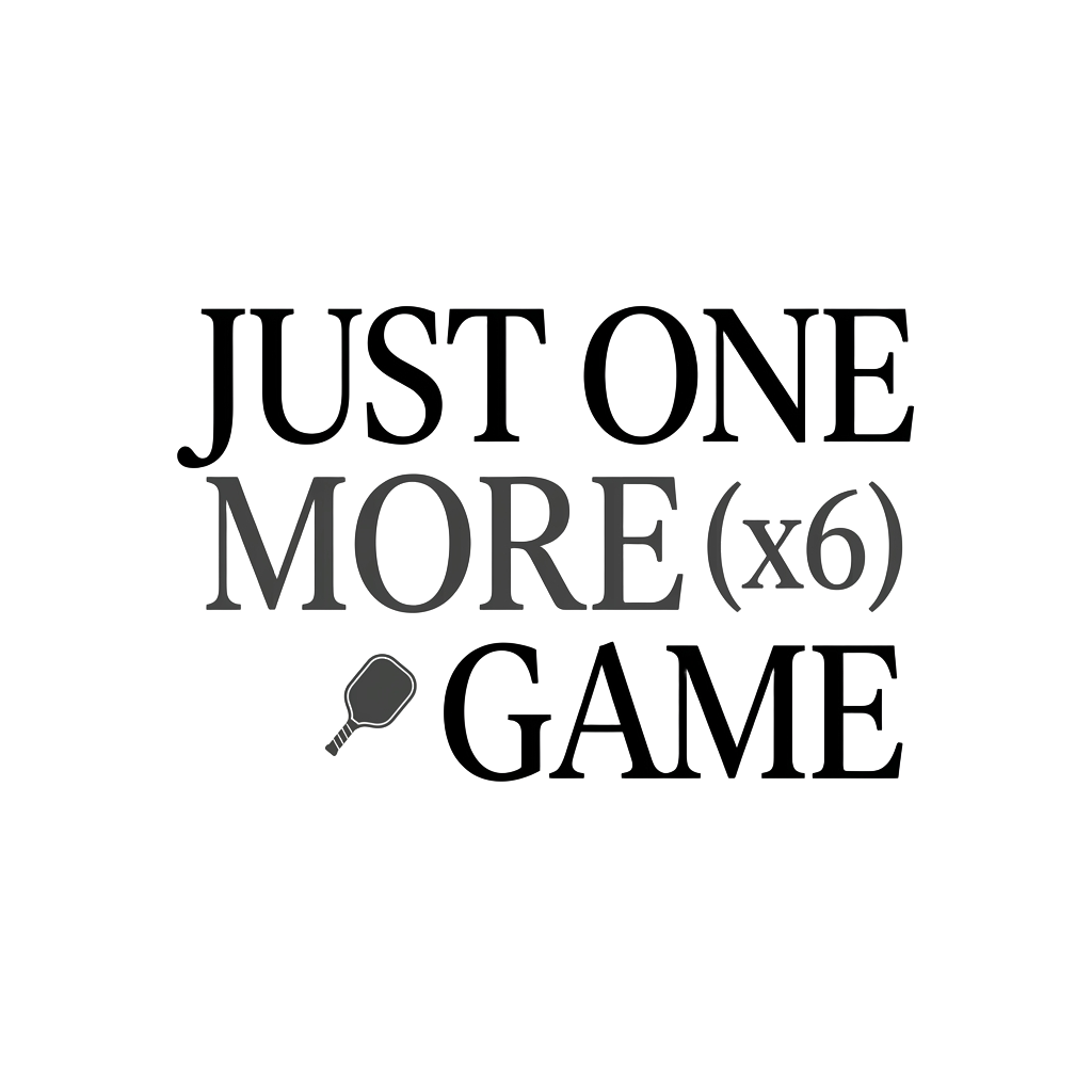 JUST ONE MORE GAME (x6)