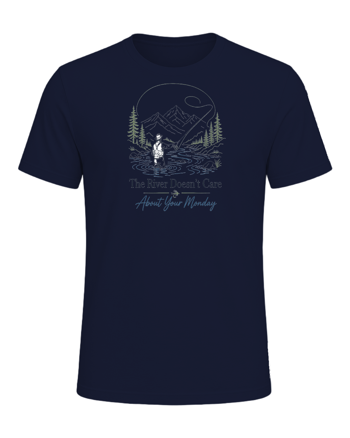 Fly Fishing — Navy