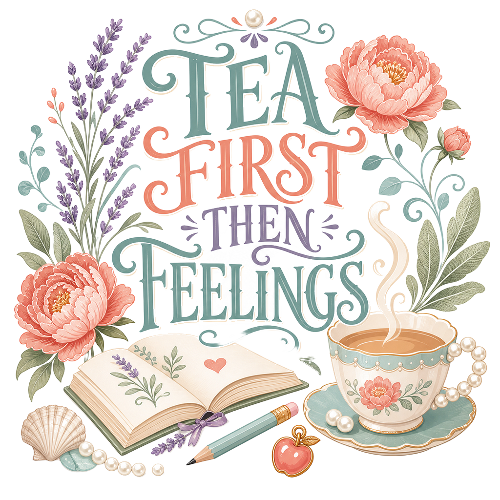 TEA FIRST THEN FEELINGS