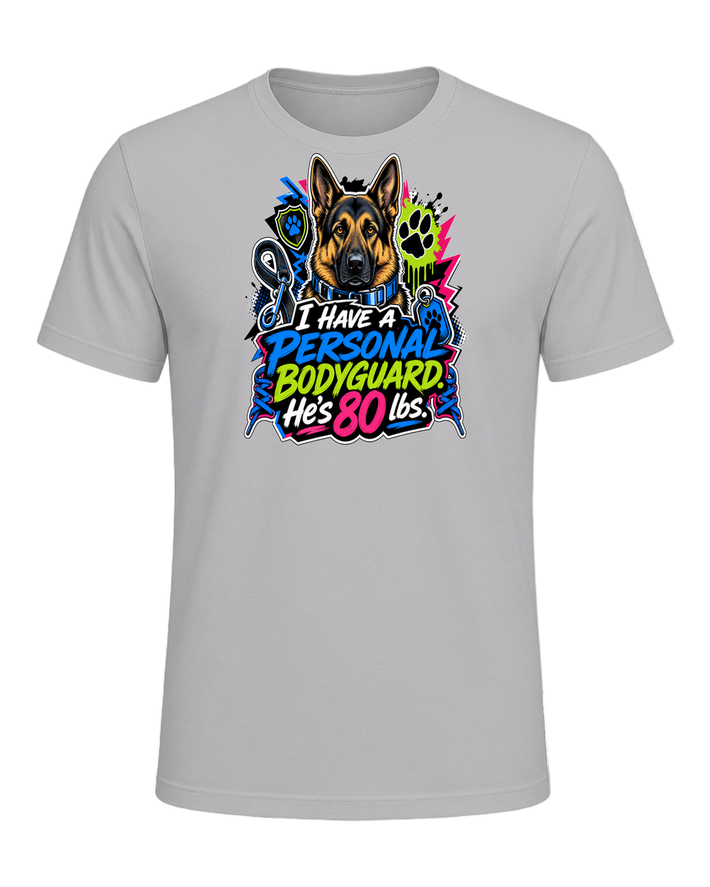 I Have a Personal Bodyguard. He's 80 lbs. — Athletic Heather