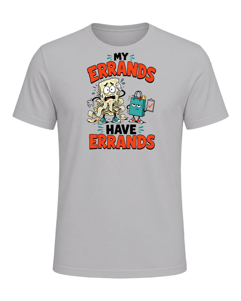 My Errands Have Errands — Athletic Heather