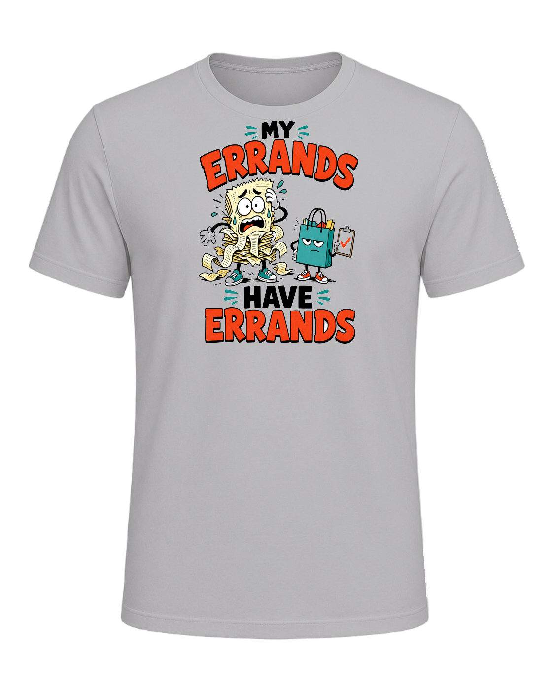 My Errands Have Errands — Athletic Heather
