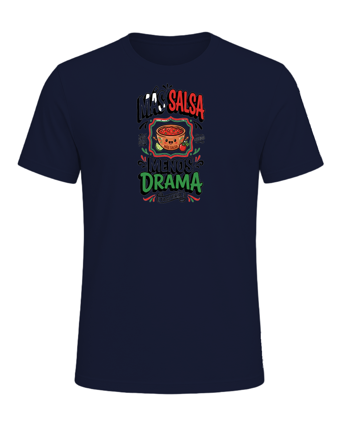 Más Salsa Menos Drama — Navy