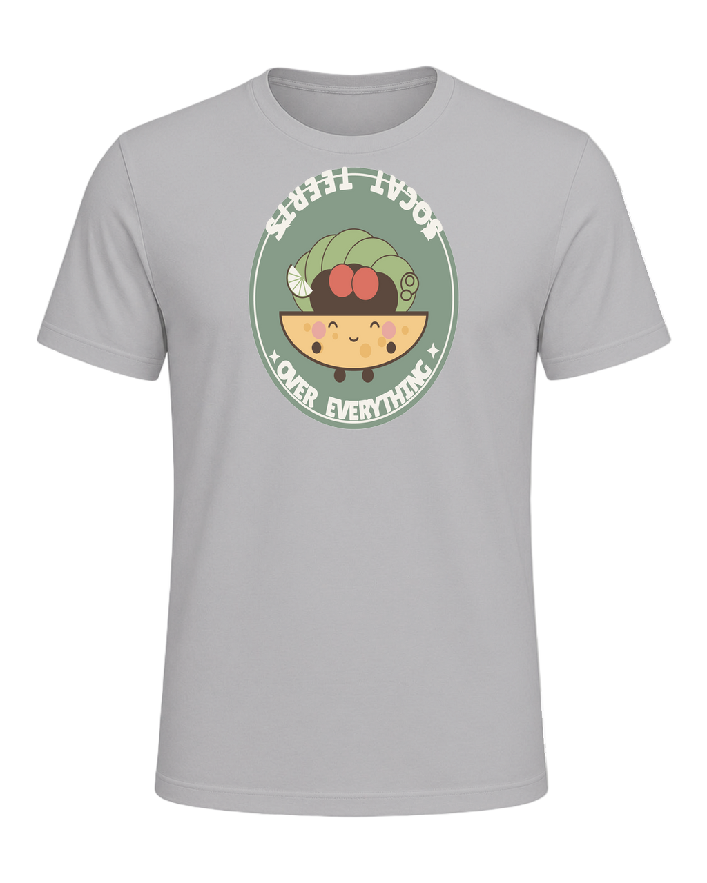STREET TACOS OVER EVERYTHING — Athletic Heather