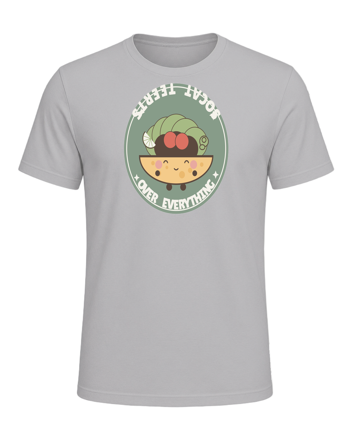 STREET TACOS OVER EVERYTHING — Athletic Heather