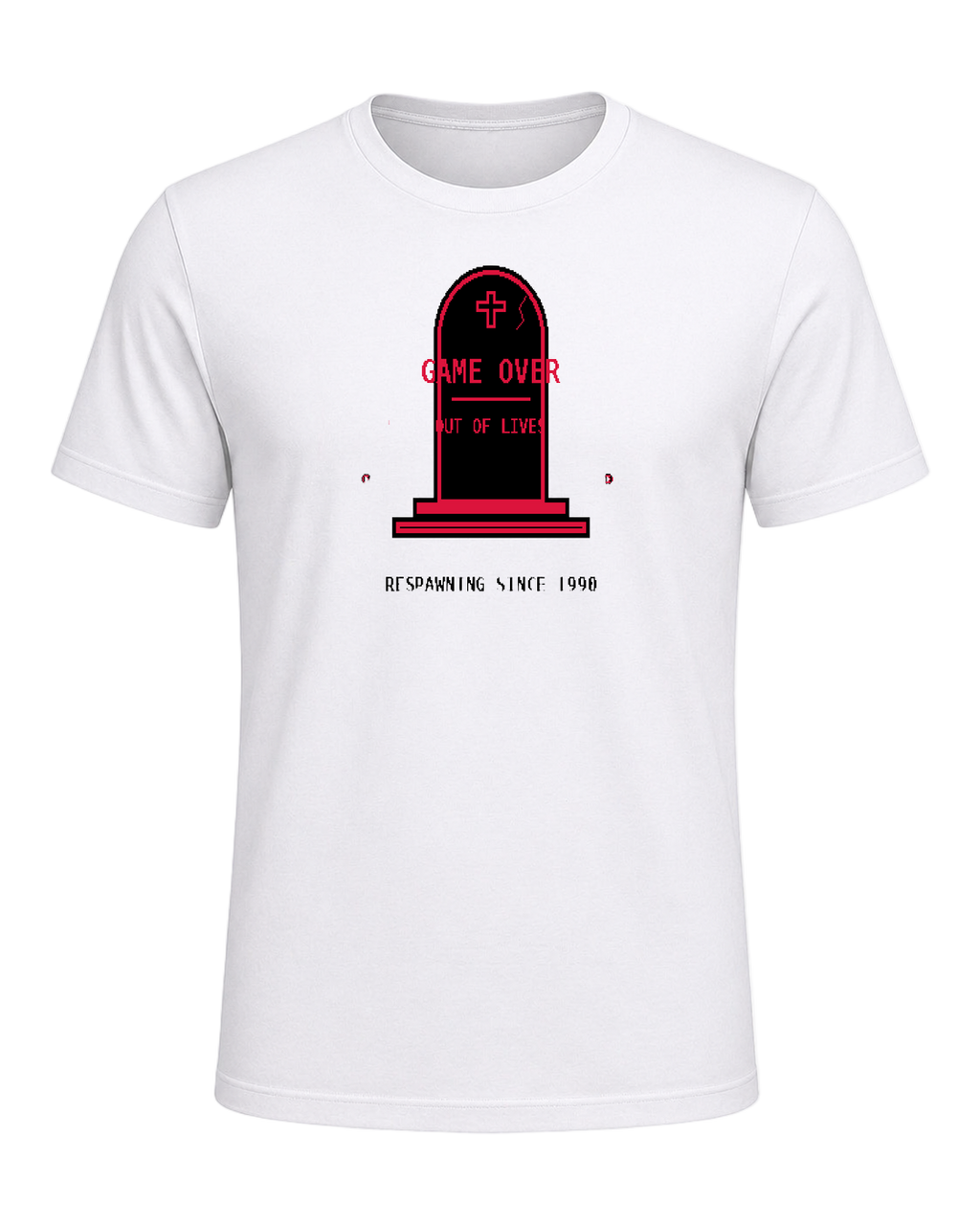 Game Over Humor — White