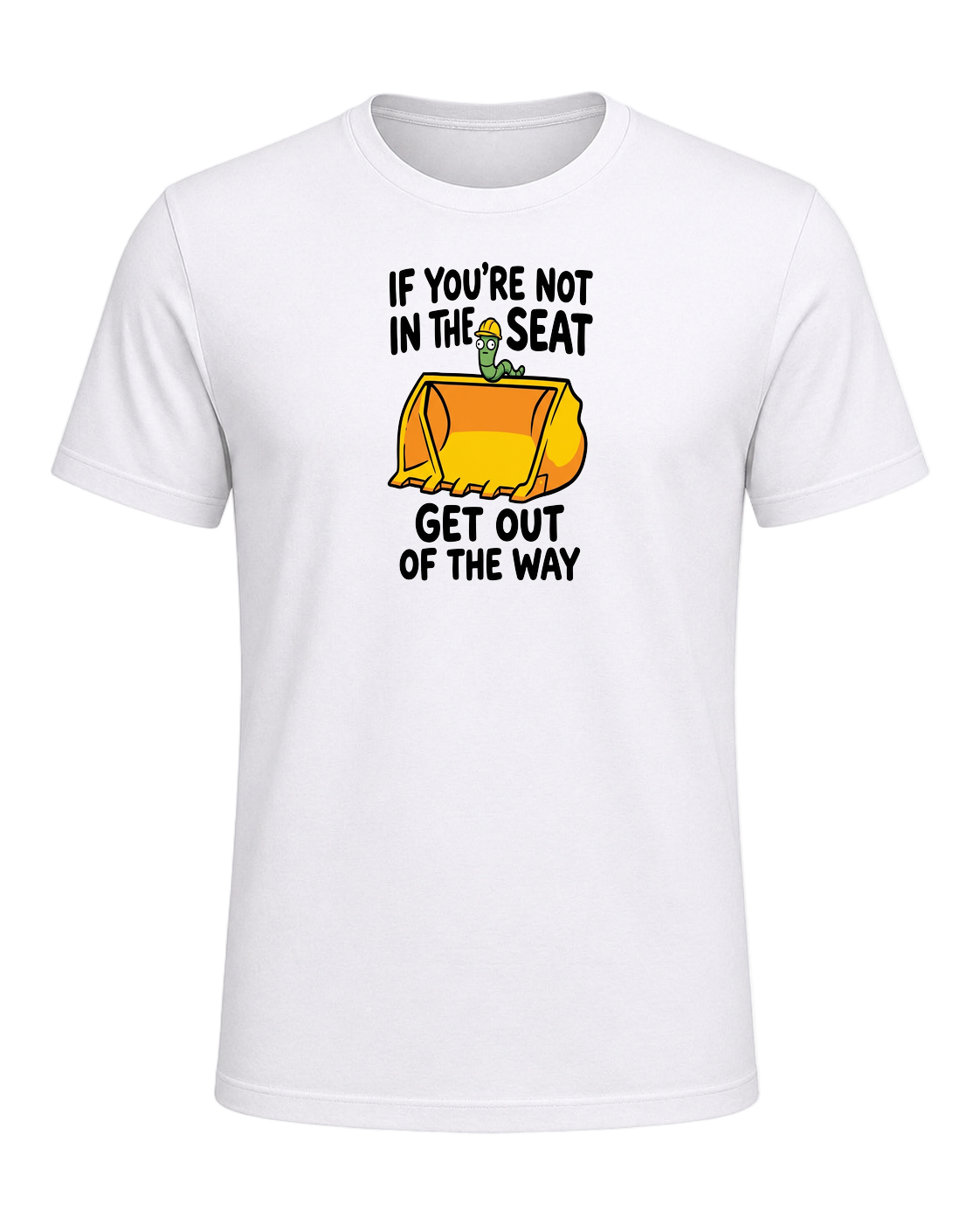 If you're not in the seat, get out of the way — White
