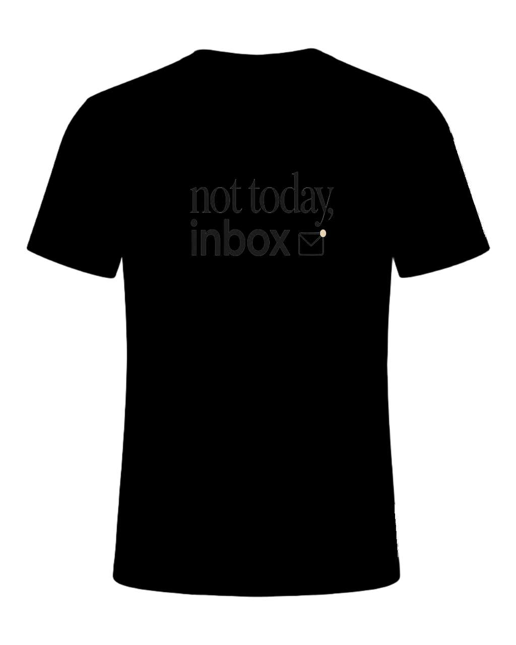 not today, inbox — Black