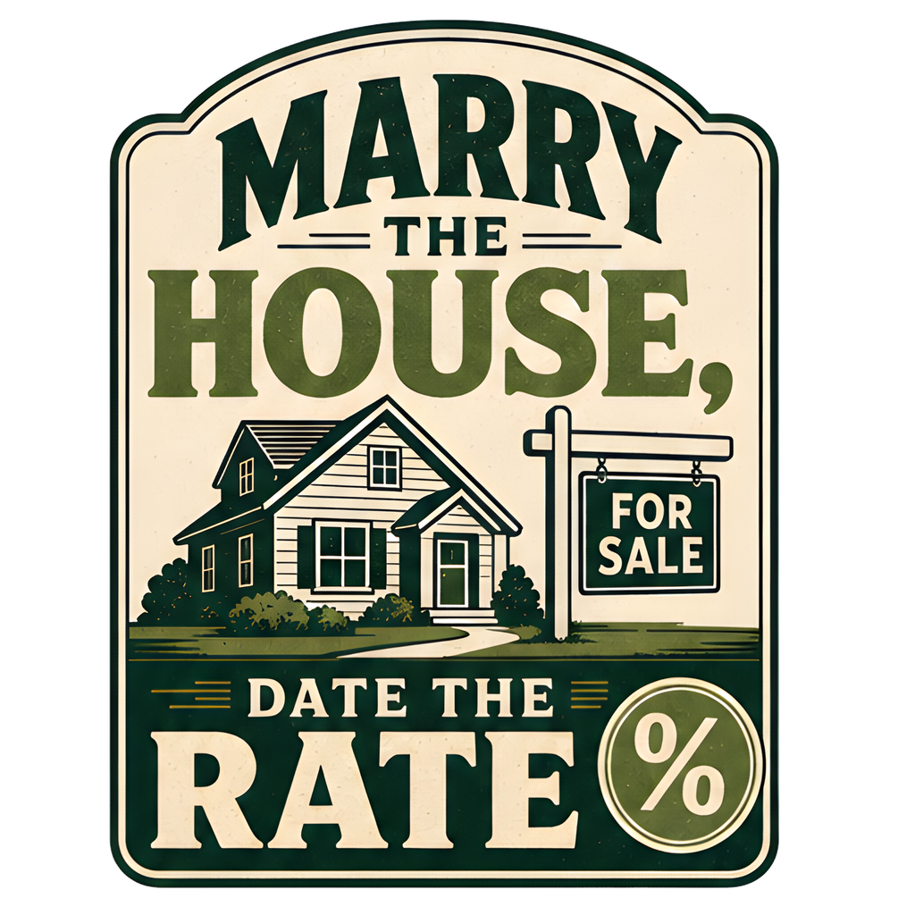 MARRY THE HOUSE, DATE THE RATE