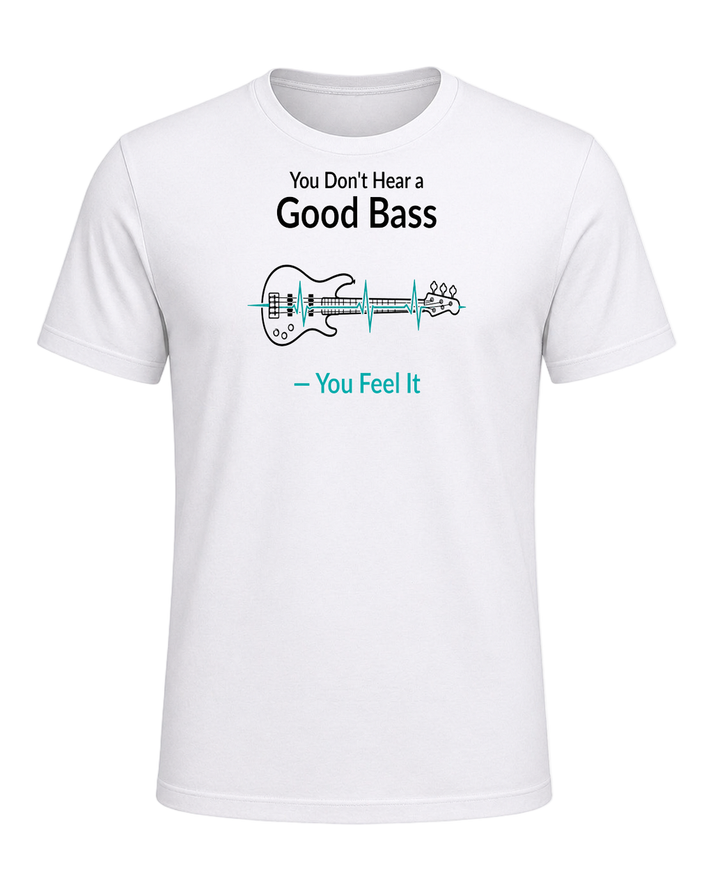 Bass Player — White