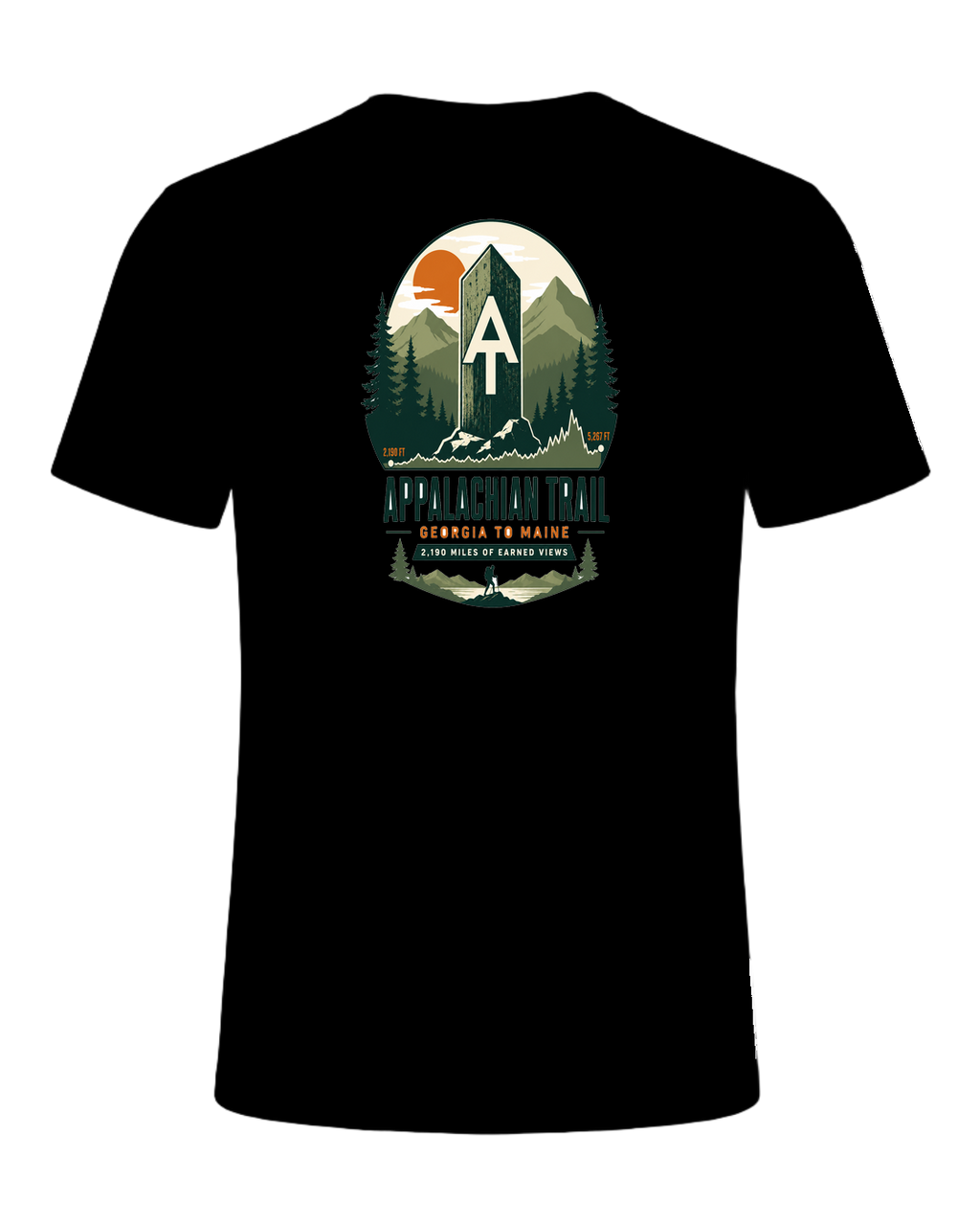 Appalachian Trail Thru-Hike — Black