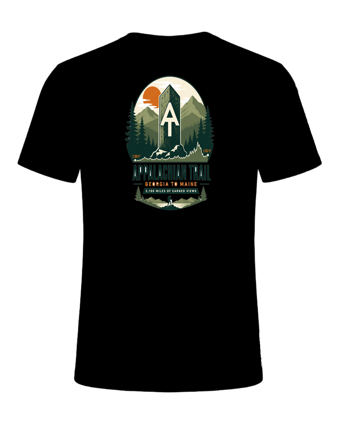 Appalachian Trail Thru-Hike — Black