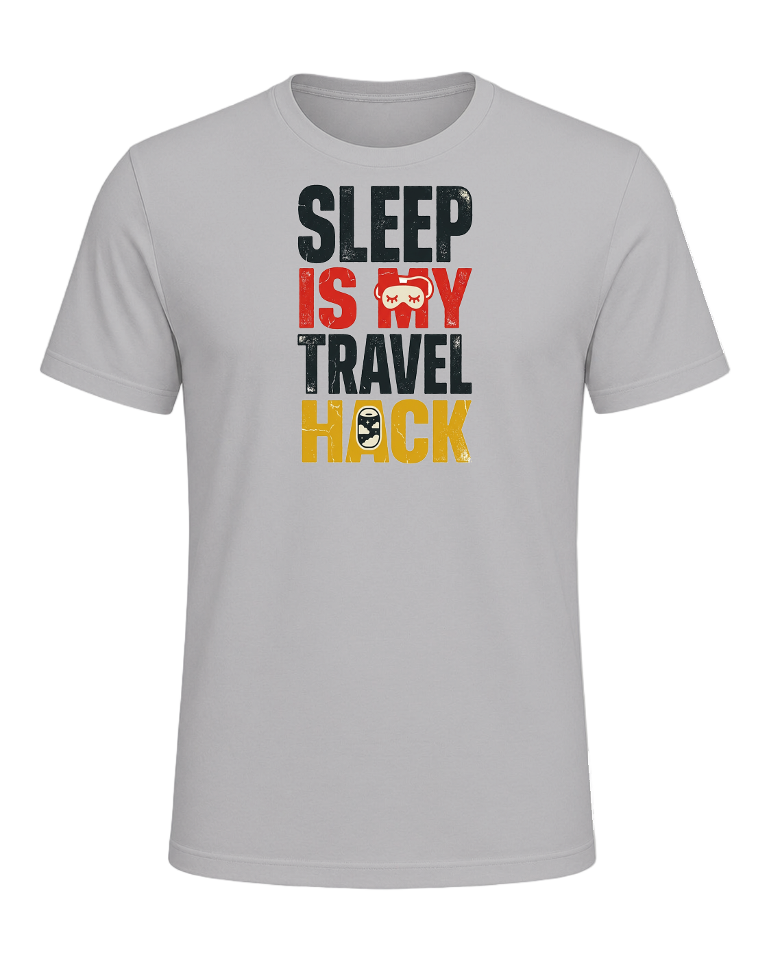 SLEEP IS MY TRAVEL HACK — Athletic Heather