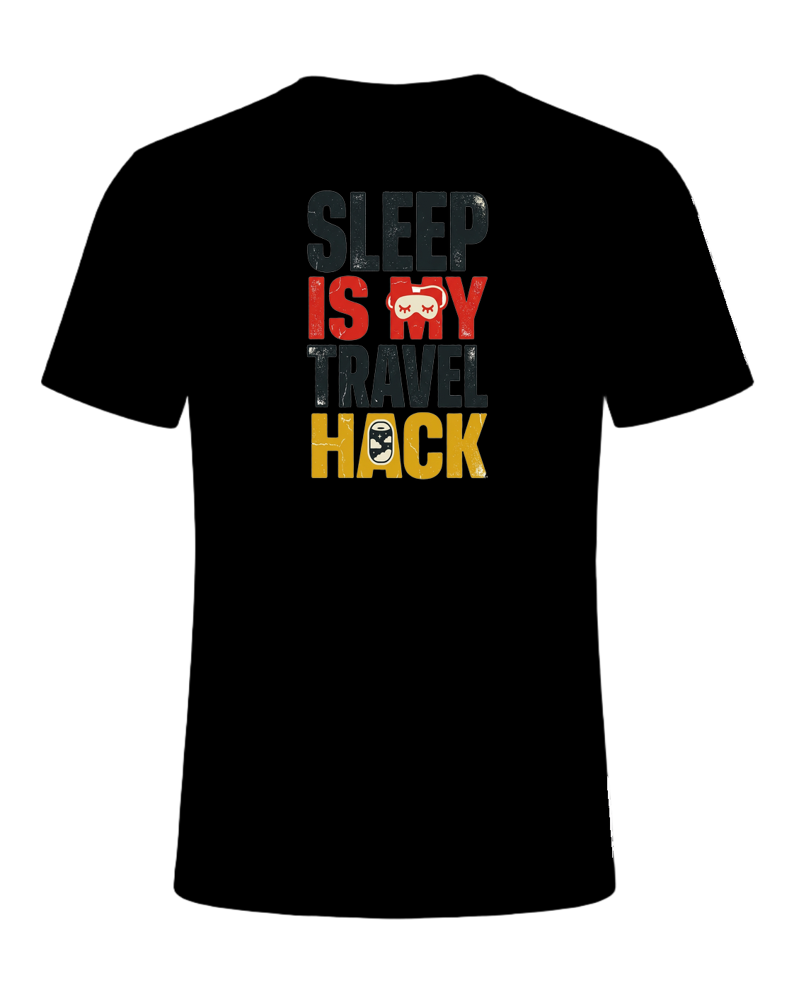 SLEEP IS MY TRAVEL HACK — Black