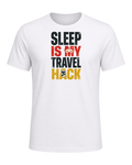 SLEEP IS MY TRAVEL HACK — White