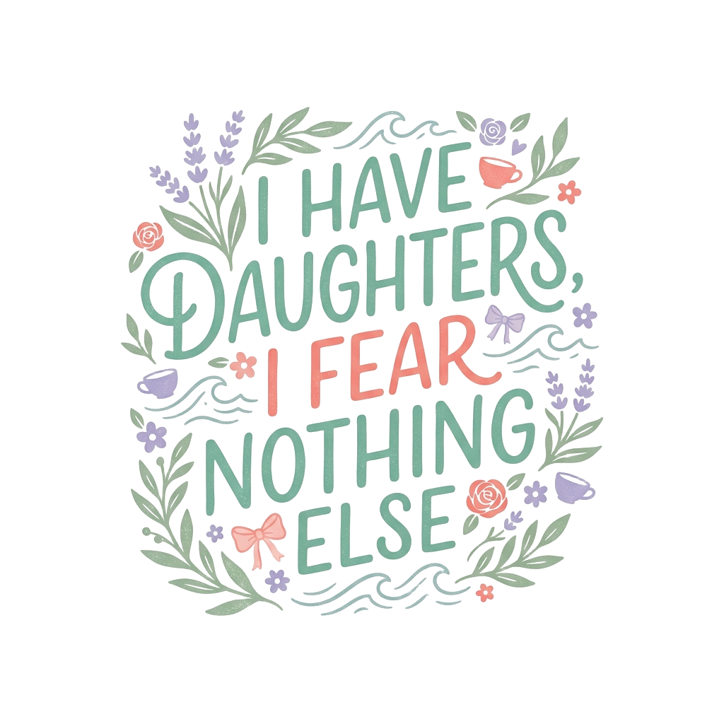I HAVE DAUGHTERS, I FEAR NOTHING ELSE