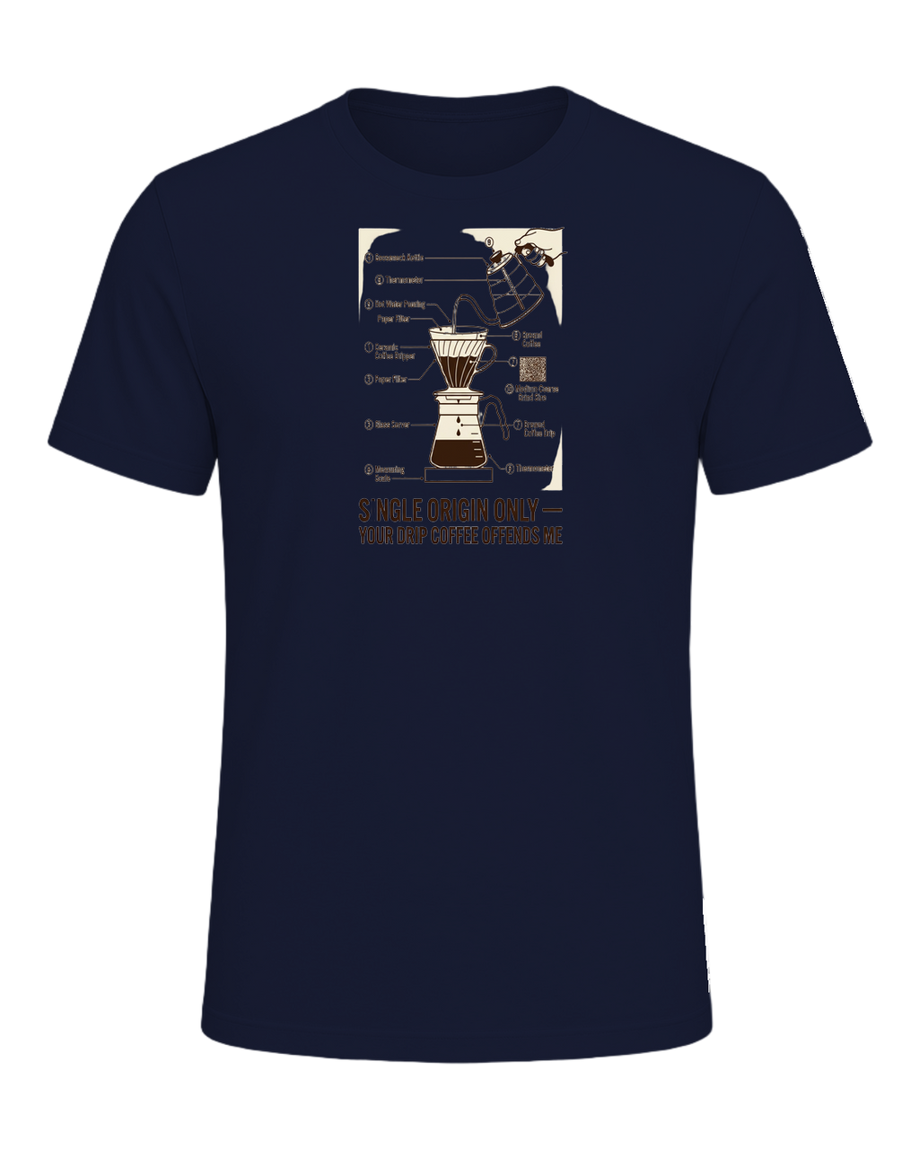 Coffee Snob — Navy