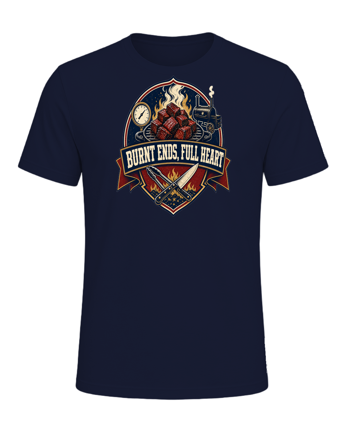 BURNT ENDS, FULL HEART — Navy