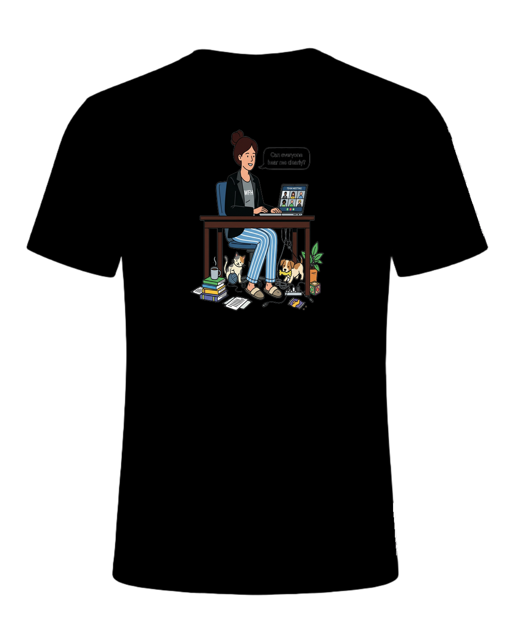 Remote Work Humor — Black