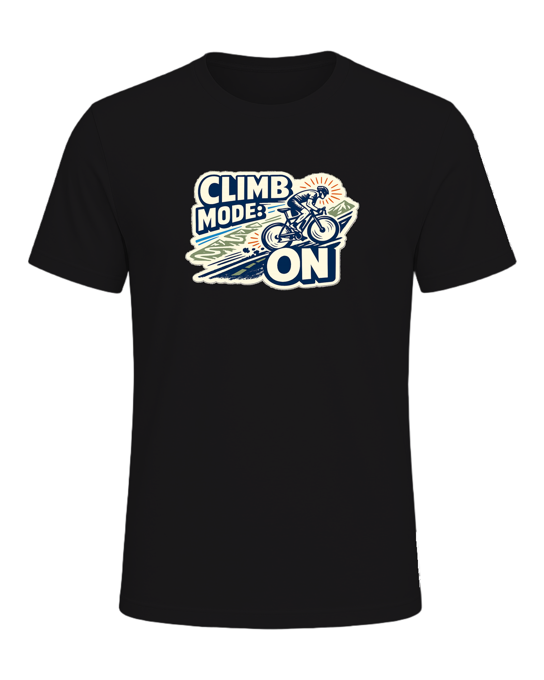 Climb Mode: On Tee — Dark Grey Heather