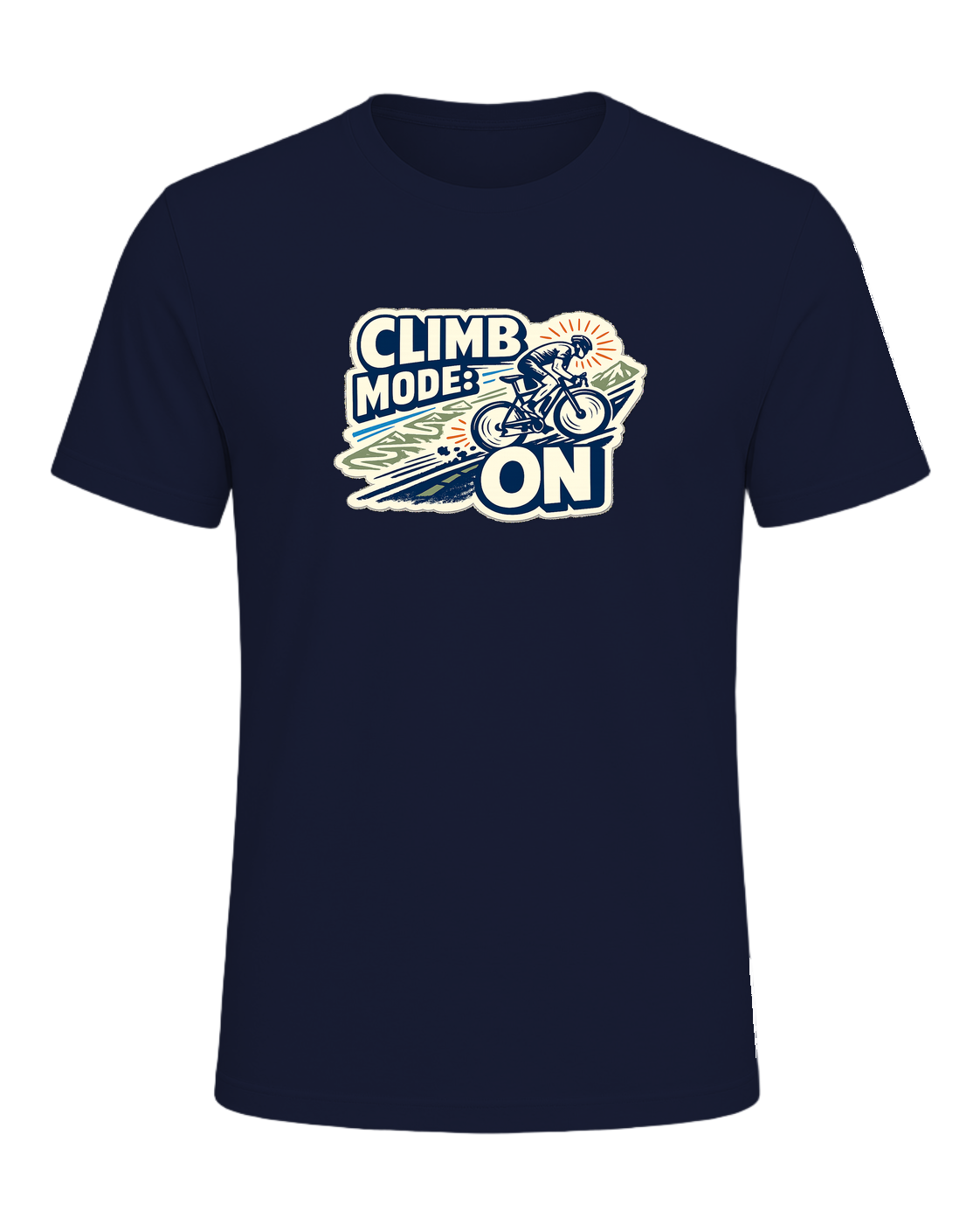 Climb Mode: On Tee — Navy