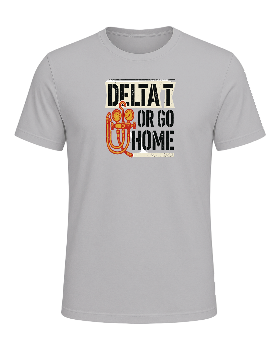 DELTA T OR GO HOME — Athletic Heather