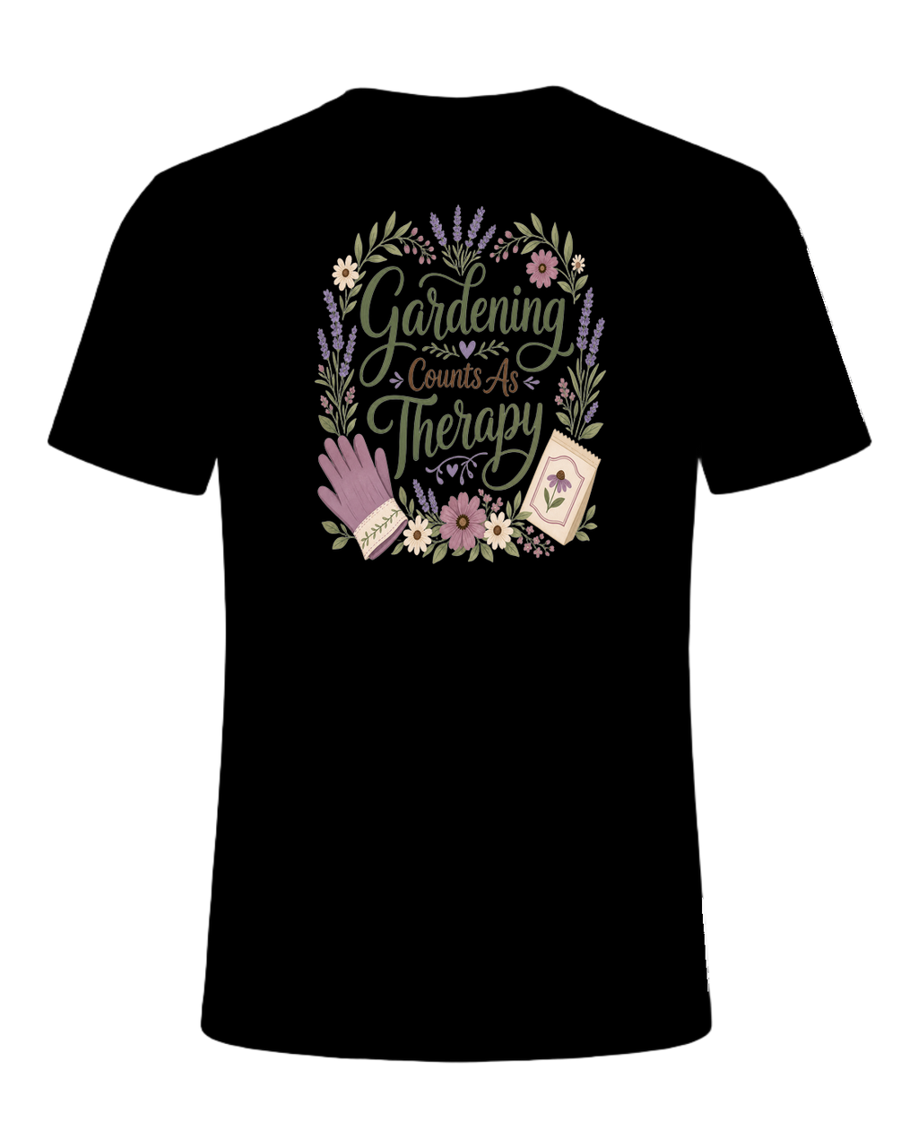 Gardening Counts As Therapy — Black