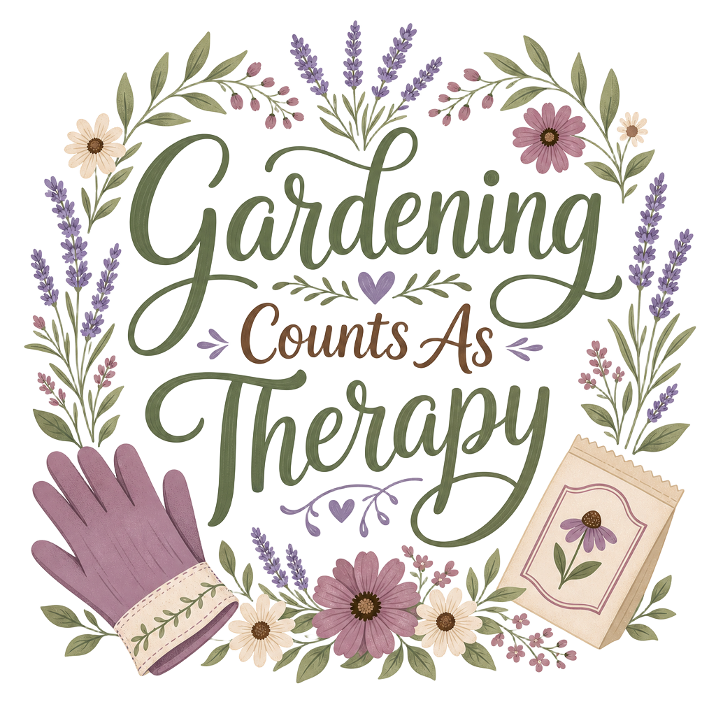 Gardening Counts As Therapy
