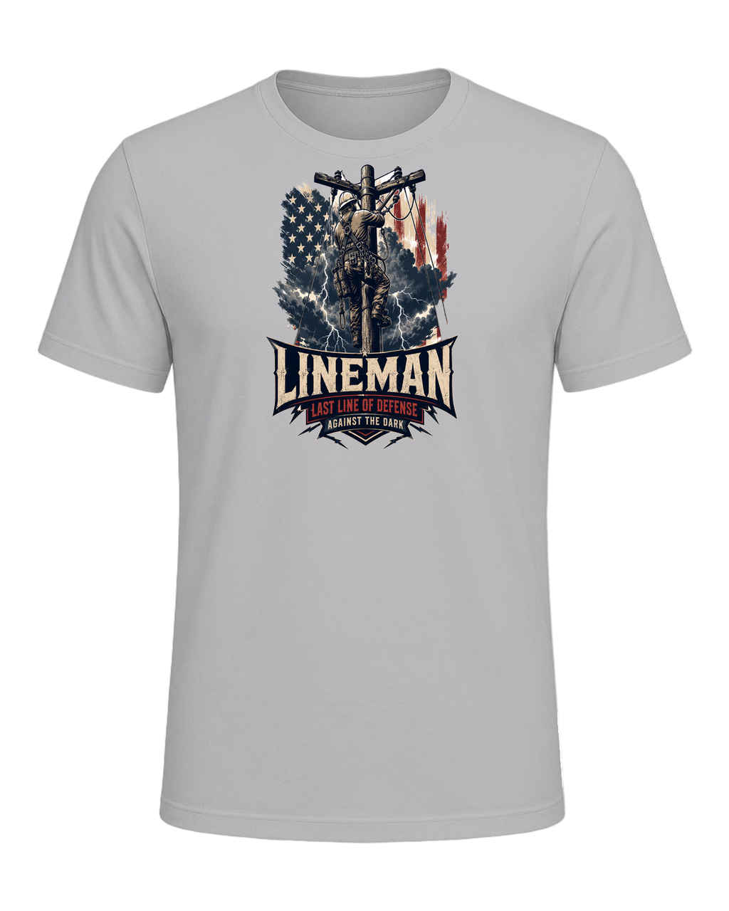 Lineman Power — Athletic Heather