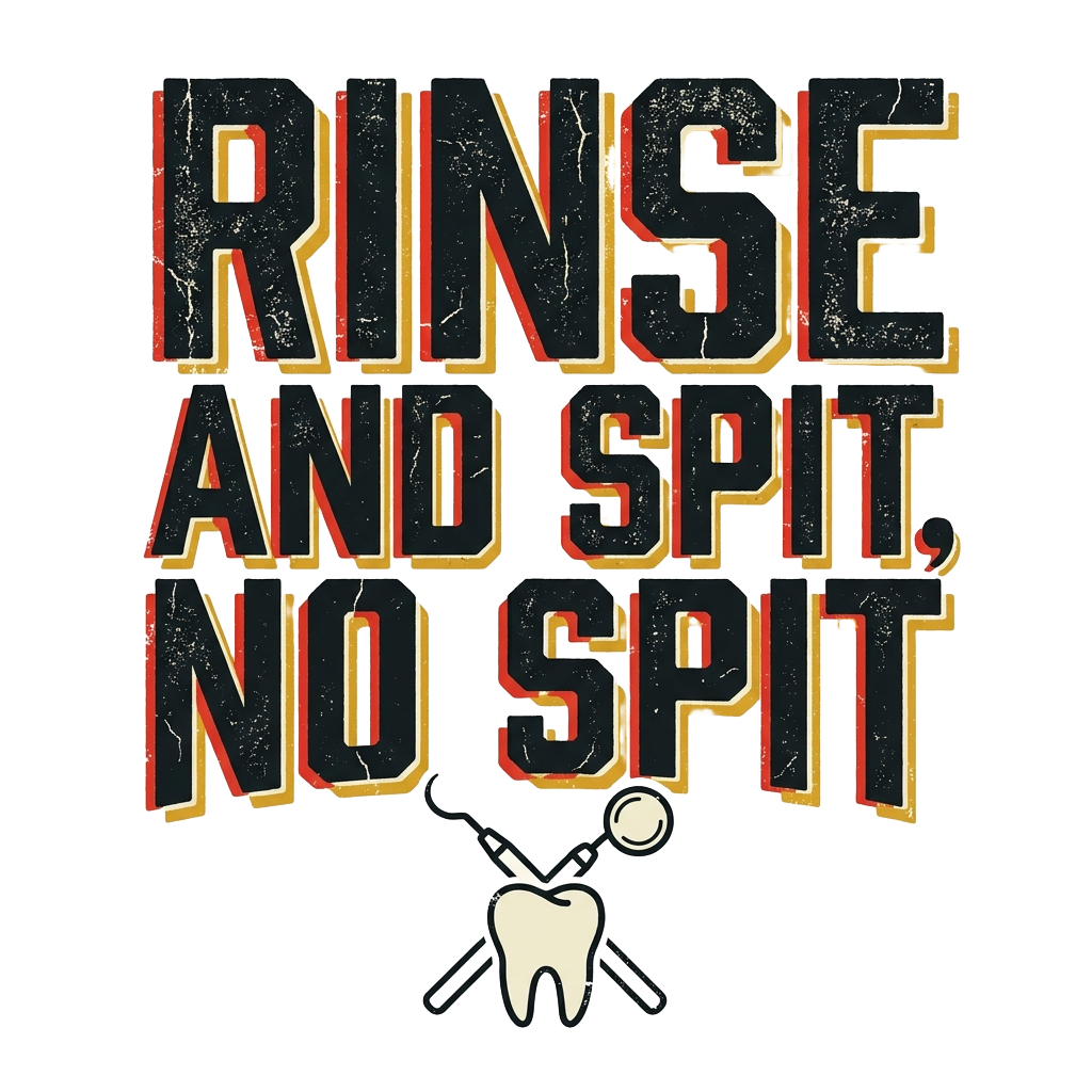 Rinse and spit, no spit