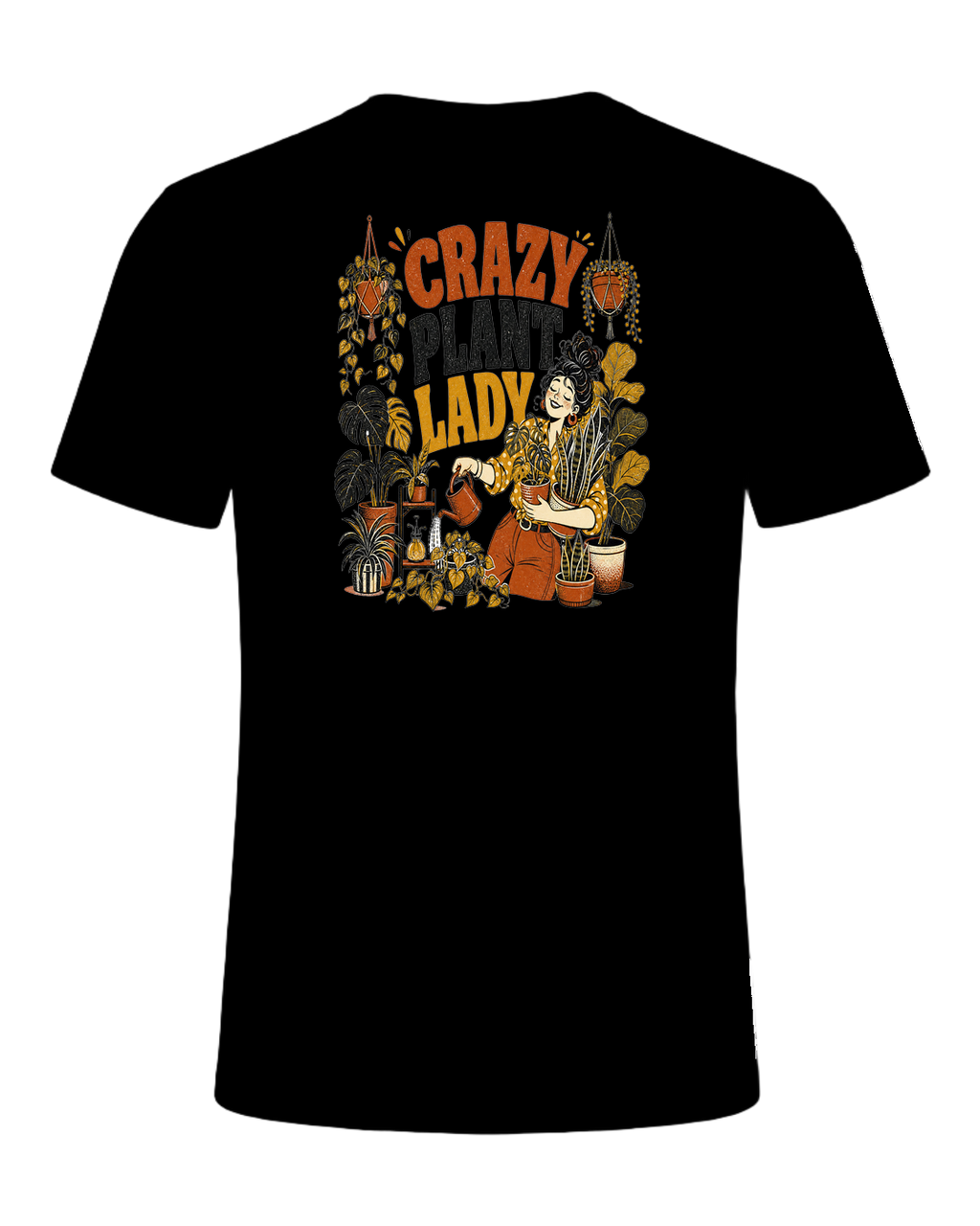 CRAZY PLANT LADY — Black