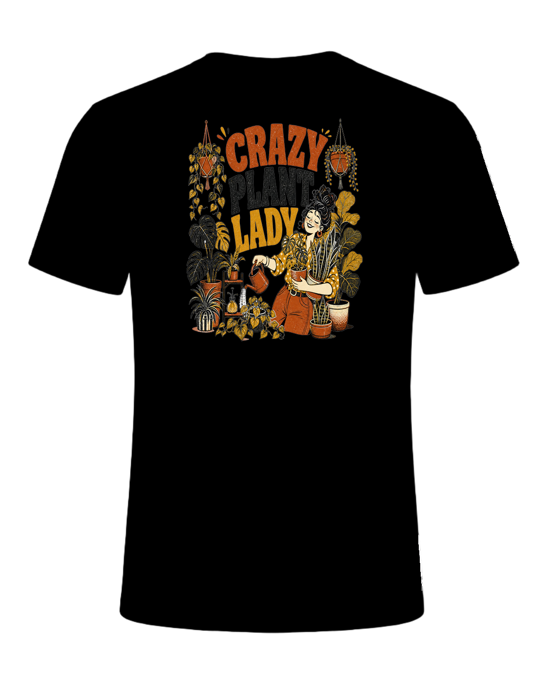 CRAZY PLANT LADY — Black