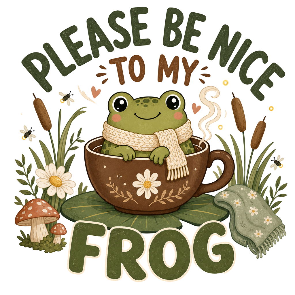 PLEASE BE NICE TO MY FROG