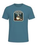 Grounds For Focus Tee — Heather Deep Teal