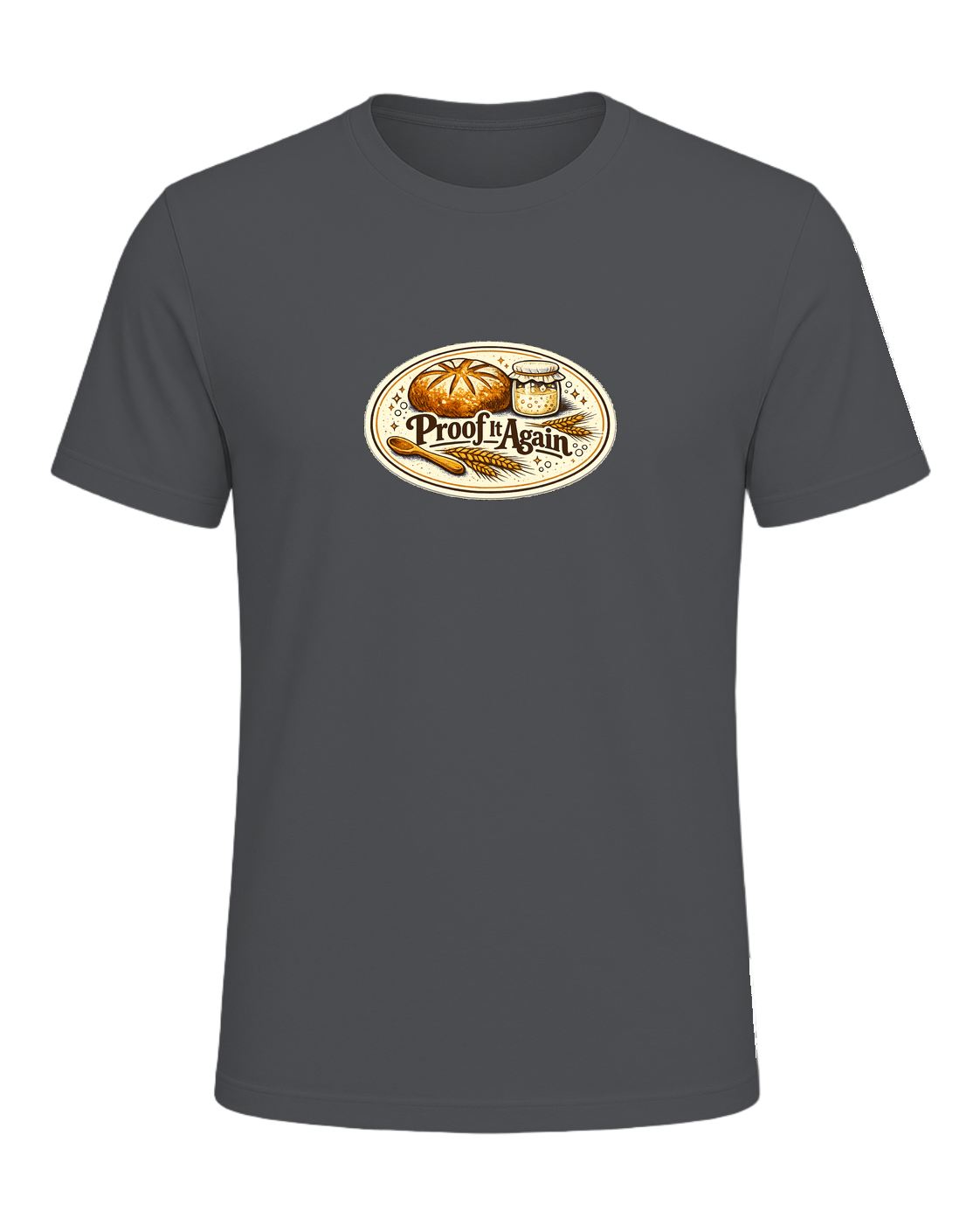 Proof It Again Tee — Asphalt