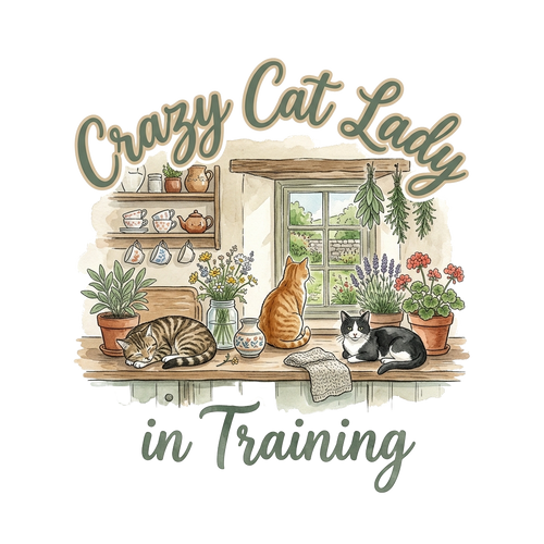 Cat Lady Cottagecore