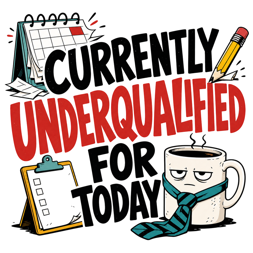 CURRENTLY UNDERQUALIFIED FOR TODAY