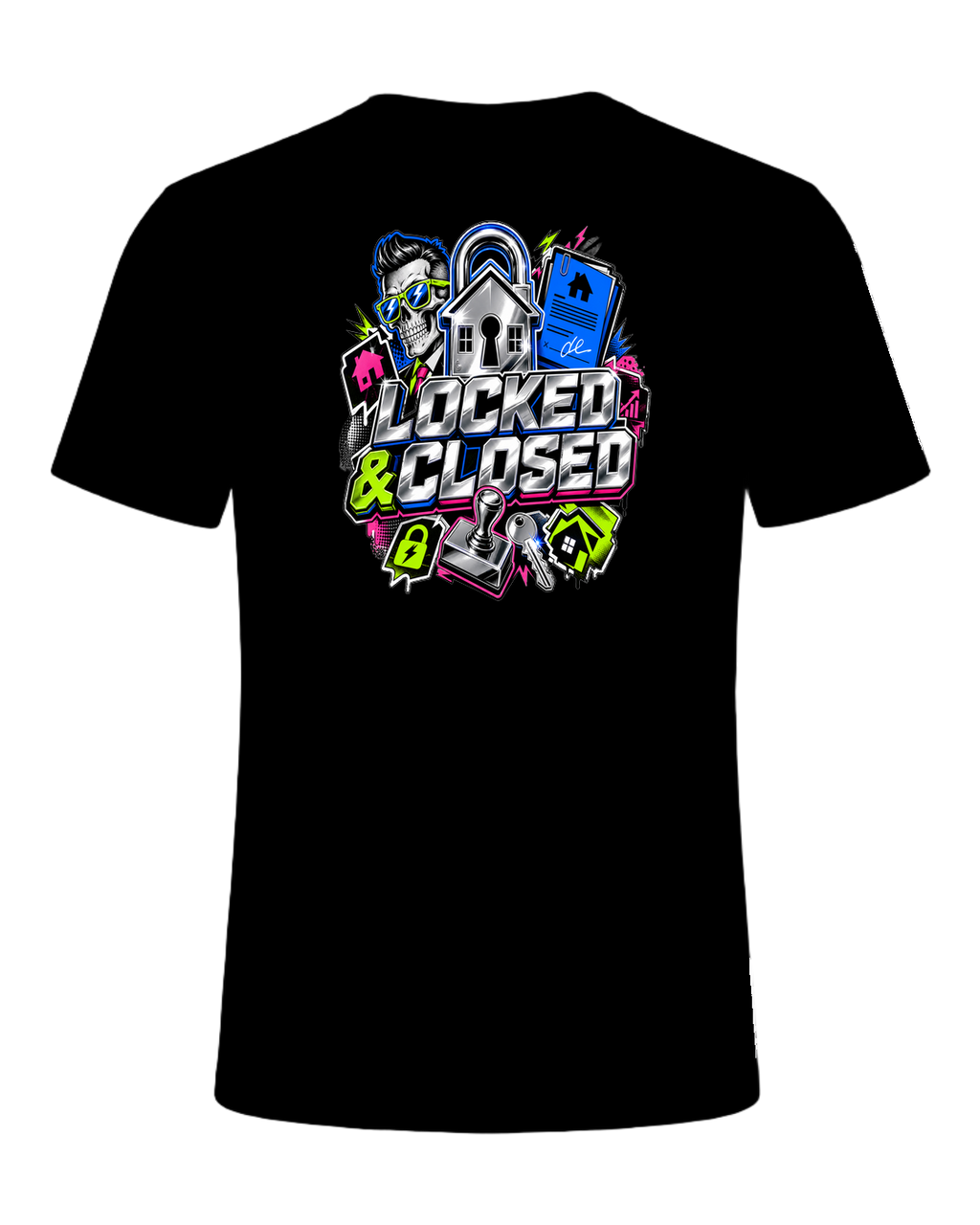 LOCKED & CLOSED — Black