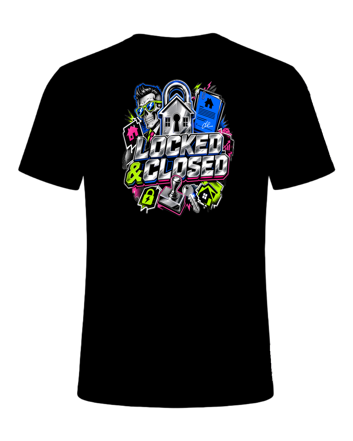 LOCKED & CLOSED — Black