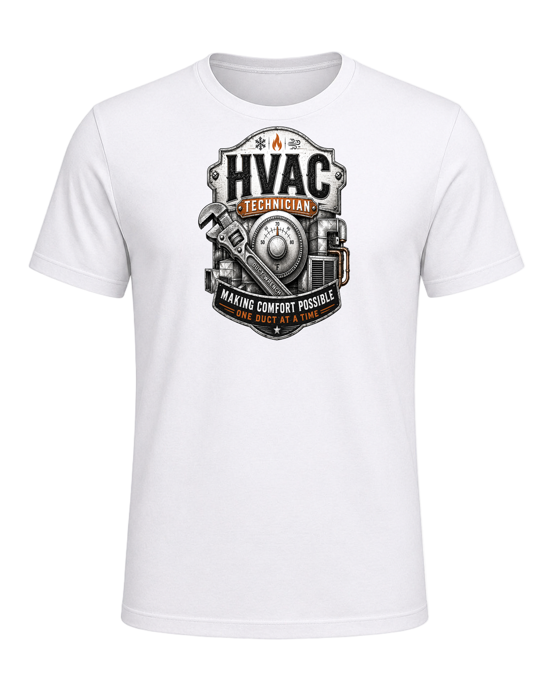 HVAC Technician — White