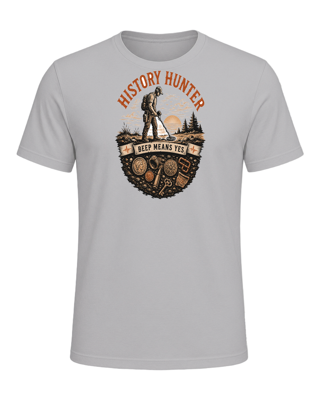 Metal Detecting — Athletic Heather