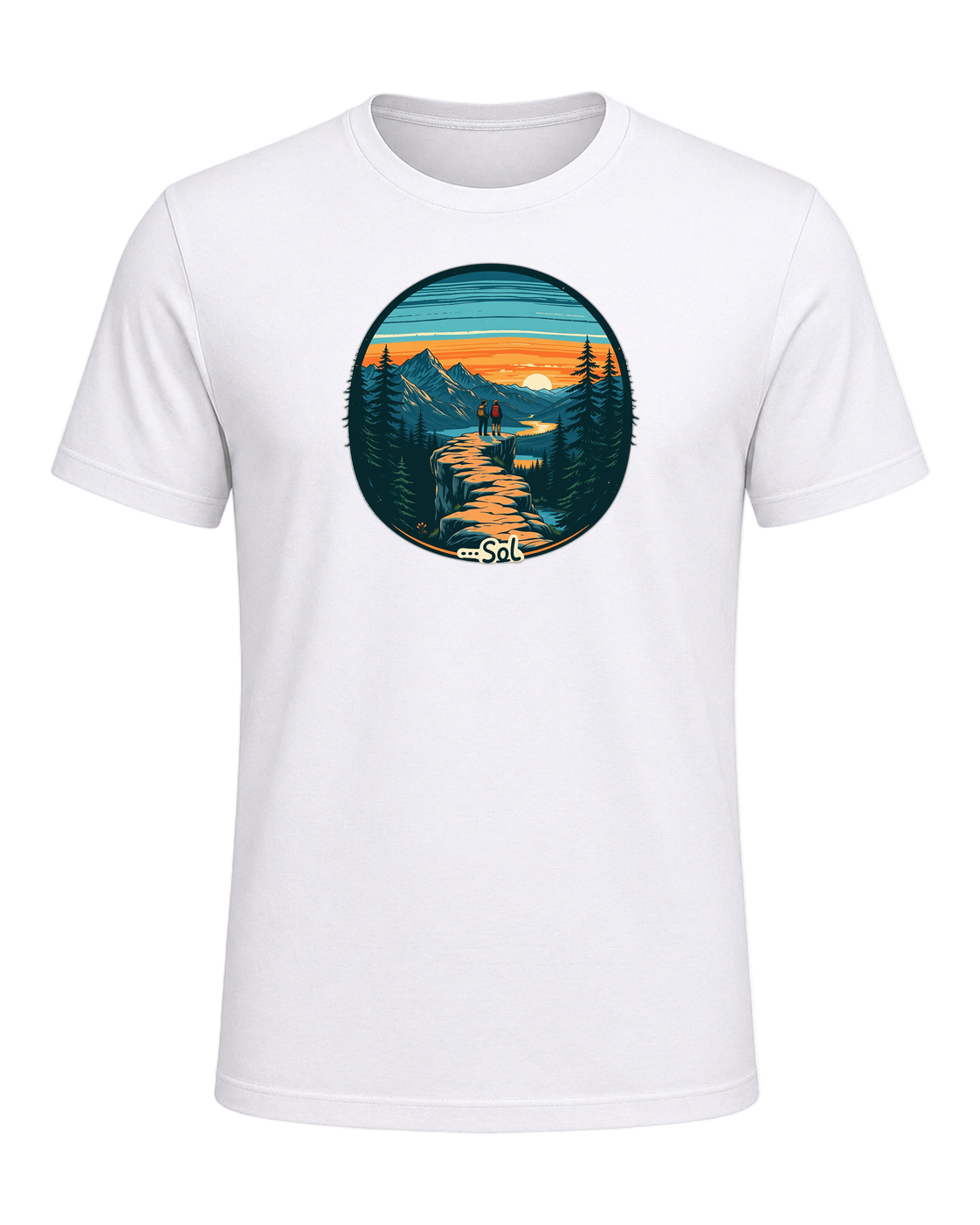 hiking — White