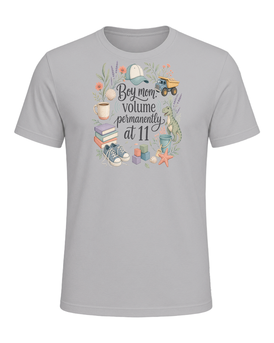Boy mom: volume permanently at 11 — Athletic Heather