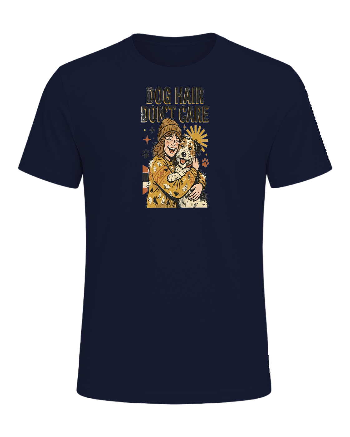 DOG HAIR DON'T CARE — Navy