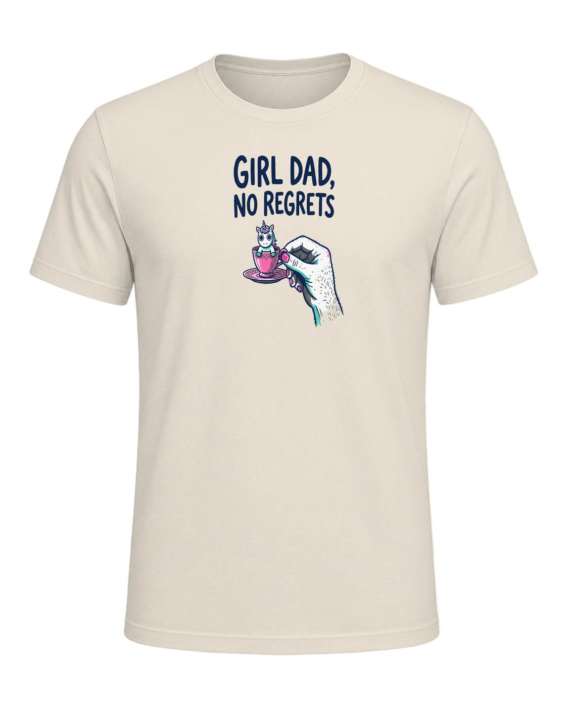 GIRL DAD, NO REGRETS — Heather Prism Natural