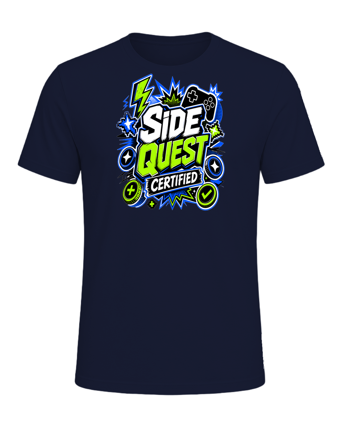 Side Quest Certified — Navy