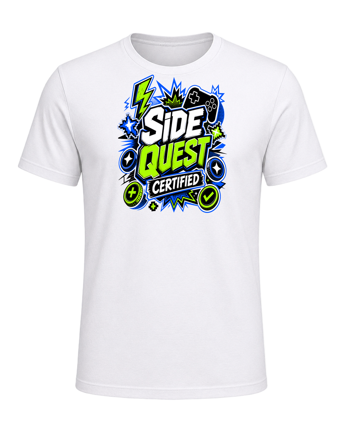 Side Quest Certified — White